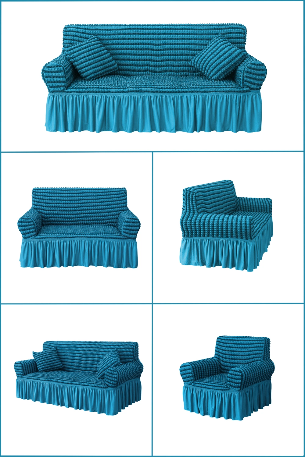 Supplier Sale 3 Seater Spandex Elastic Furniture Cover for Sofa