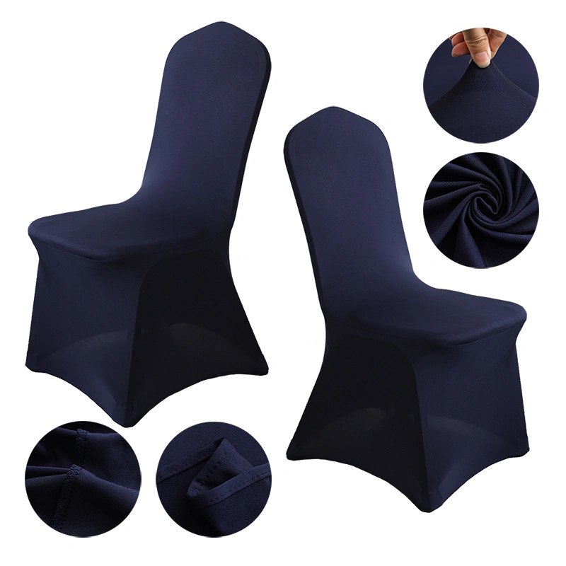 Free Sample OEM Service Washable High Elastic Universal Wedding Dining Chair Cover