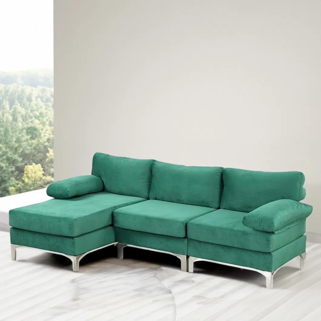 Manufacture Huayang Customized Upholstered Modern Set Recliner Living Room Furniture Bed Sofa