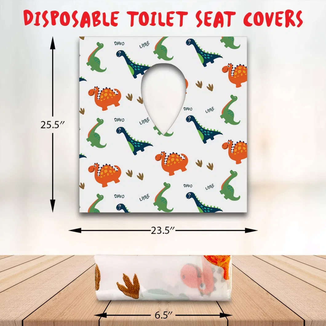 Factory Price Hygienic Waterproof PE Film Paper Disposable Toilet Seat Cover