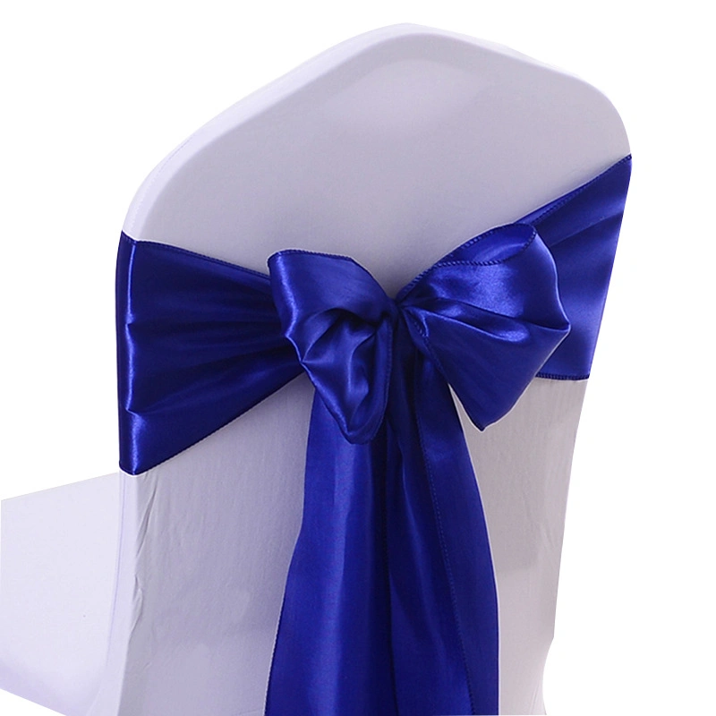 Wedding Party Satin Sheer Organza Chair Bow Tie Sashes