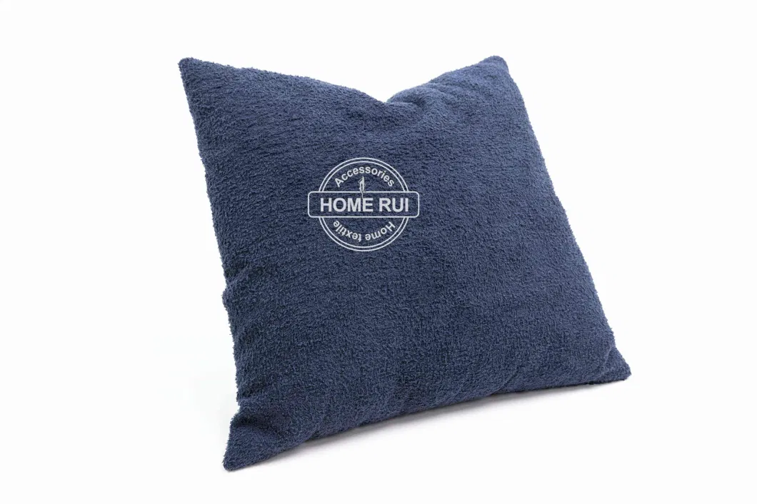 Wholesale Custom Pillow Home Textile D&eacute; Cor Luxurious Fluffy Solid Cushion for Living Room Sofa Bed Chair Couch Decorative Throw