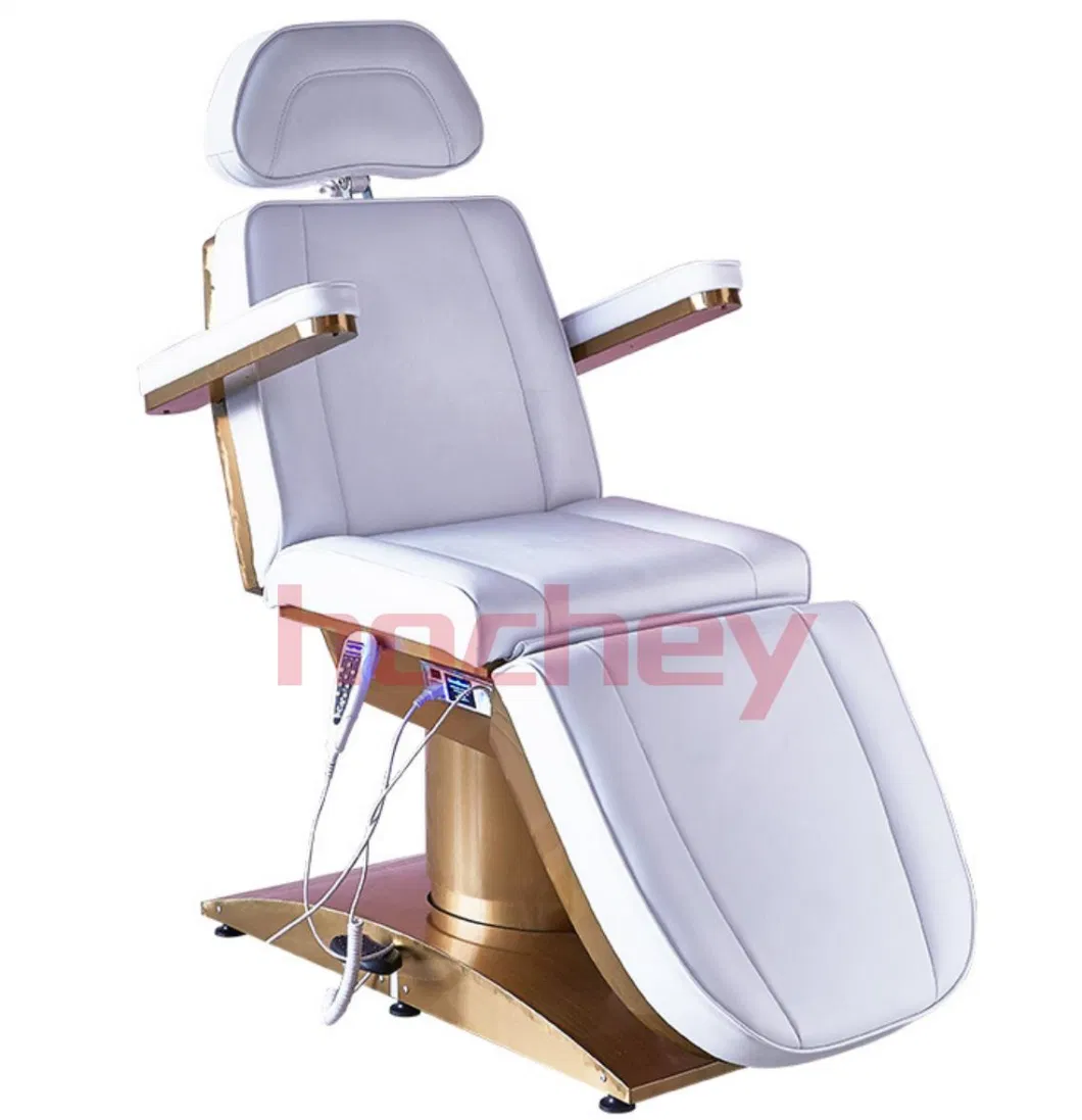 Modern Design Multifunctional Adjustable 3/4 Motor Beauty Salon Dedicated Beauty Tattoo Massage Chair