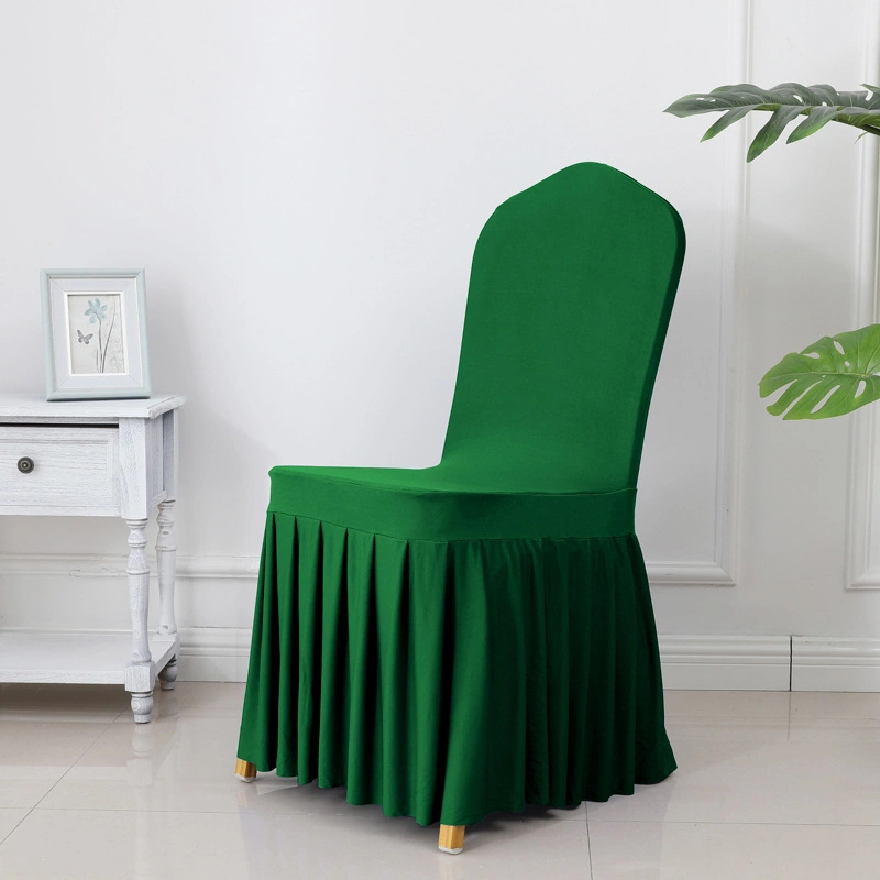 Wholesale Spandex Ruched Skirt Chair Cover for Wedding