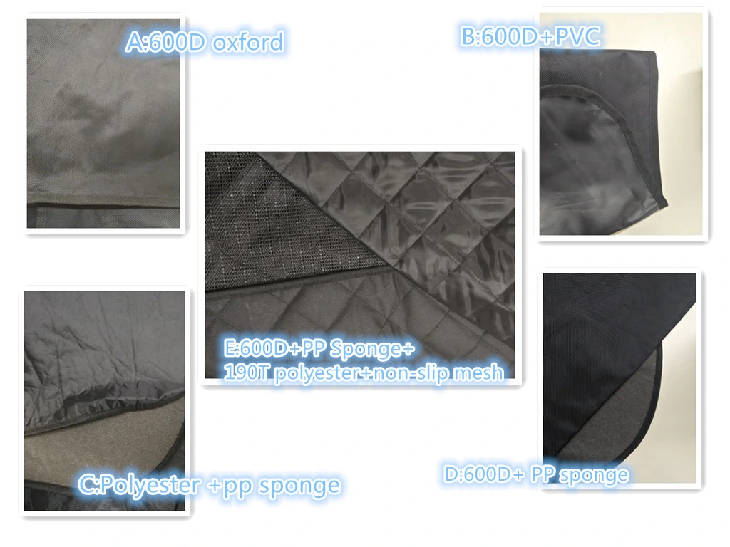 Comfortable Waterproof Quilted Material on Car Front Seat Cover