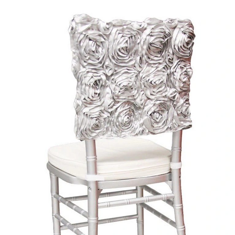 Fashion 16 Inch X 14 Inch Flower Chiavari Chair Caps Covers