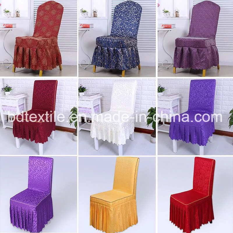 Satin Chair Sash Damask Chair Cover for Party