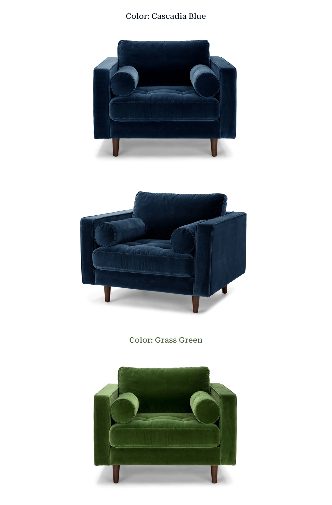 MID Century Modern Furniture Armchair Cozy Lounge Chair