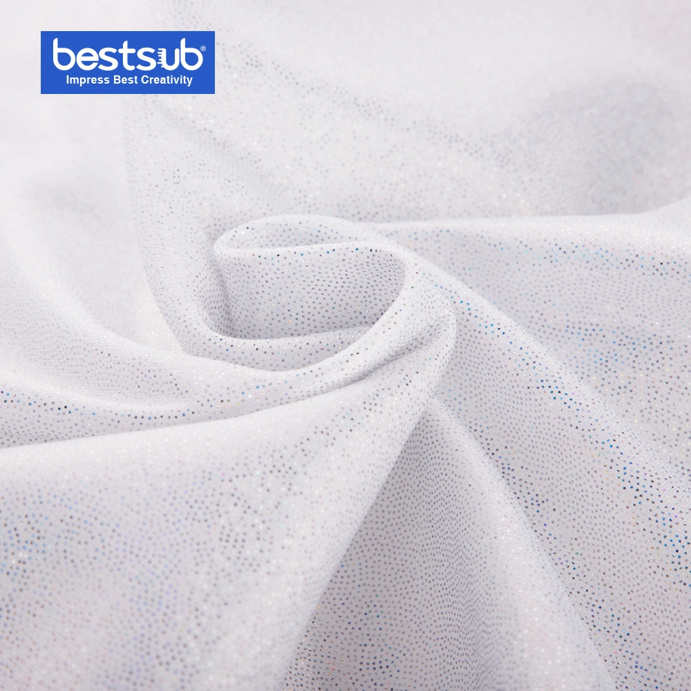 Bestsub Glitter Sublimation Pillow Cover (40*40cm, White)