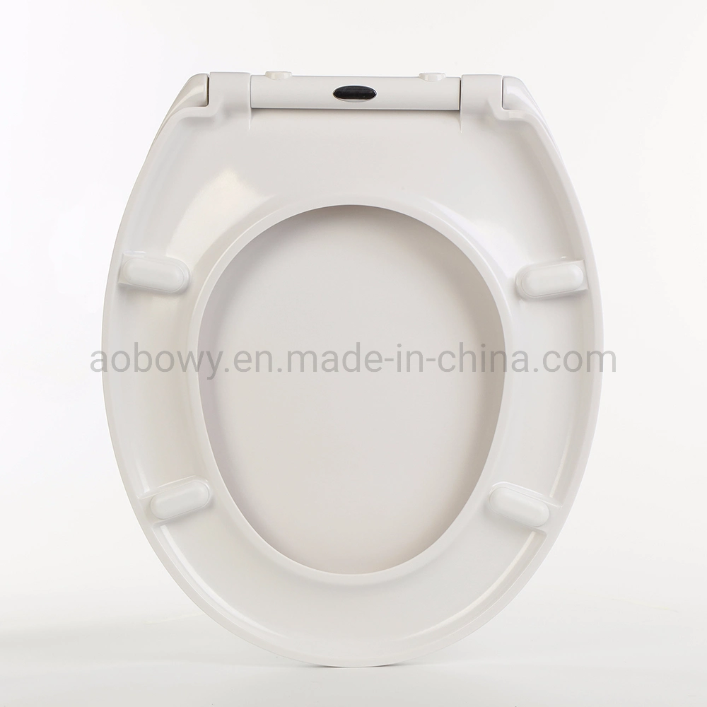 Ceramic Toilet Seat Cover Round Shape with Soft Close and Quick Release Function