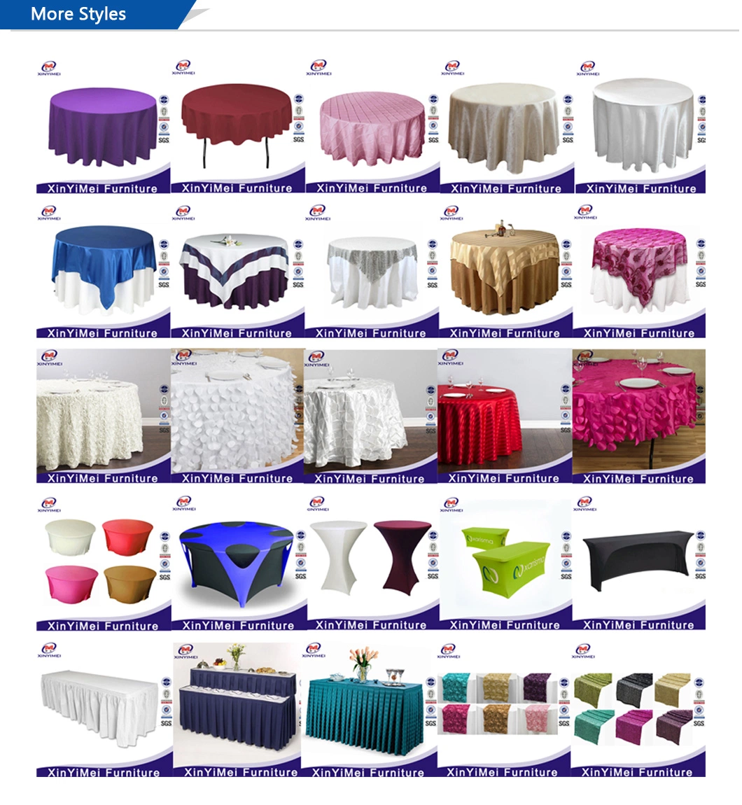 Factory Bottom Price Spandex Cocktail Table Cover (XY22)