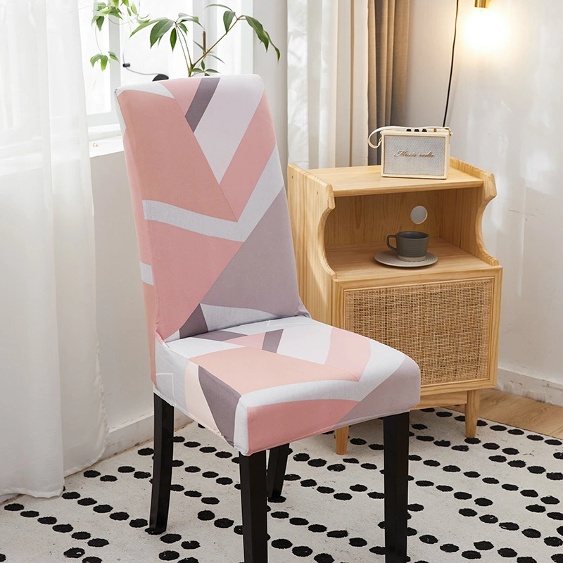 New Home Spandex Chair Slipcover, Printed Stretch Elastic Chair Cover