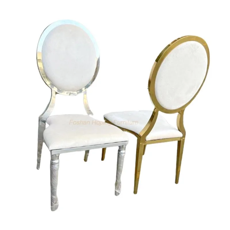 Modern Colorful Fabric Wedding Dining Chair Hot Sale Hotel Chair Good Quality Wedding Restaurant Chair Best Quality Stainless Steel Chair for Dining Room