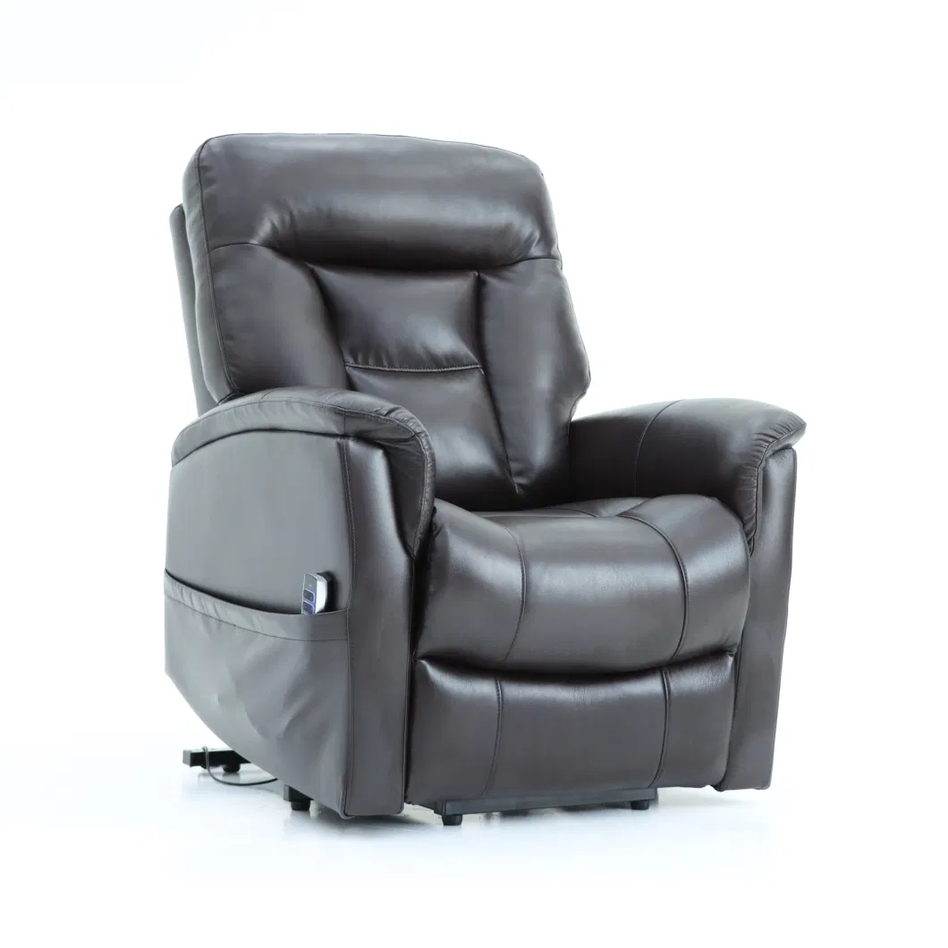 Geeksofa Medical Soft Power Lift Recliner Massage Heated Chair Electric Adjustable Riser Armchair Leisure Mobility Seat