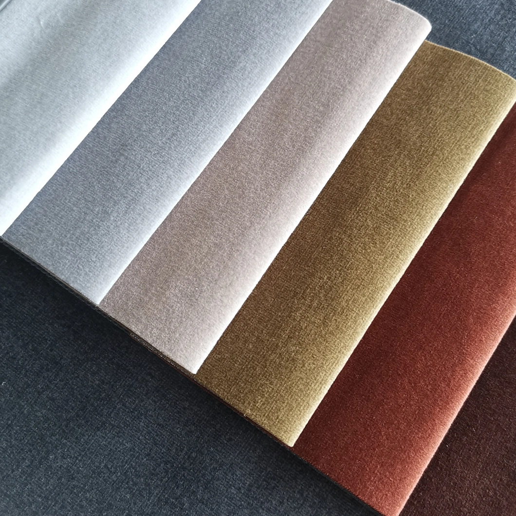 Sofa Upholstery Tissu De Revetement Fauteuil Printed Cyrpton Velvet Fabric for Sale