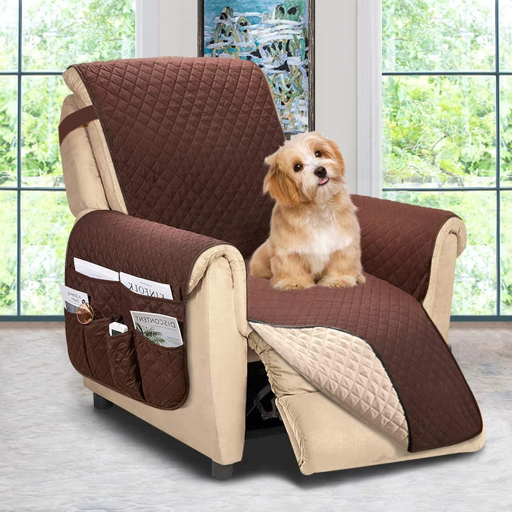 Reversible Recliner Chair Cover, Recliner Covers for Dogs, Recliner Slipcover, Recliner Covers