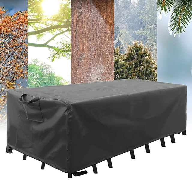 Waterproof 420d Oxford Cloth Dust Protection Cover Bench Cover for Sofa Chair Rain Garden Furniture Covers for Outdoor Use
