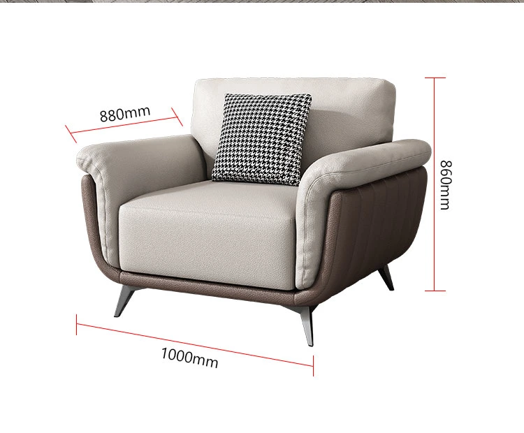 Liyu Furniture Modern Living-Room Sofa Upholstery Three Seats Sofa Couch with Slip Cover Solid Wood Leg Sofa for Hotel Office