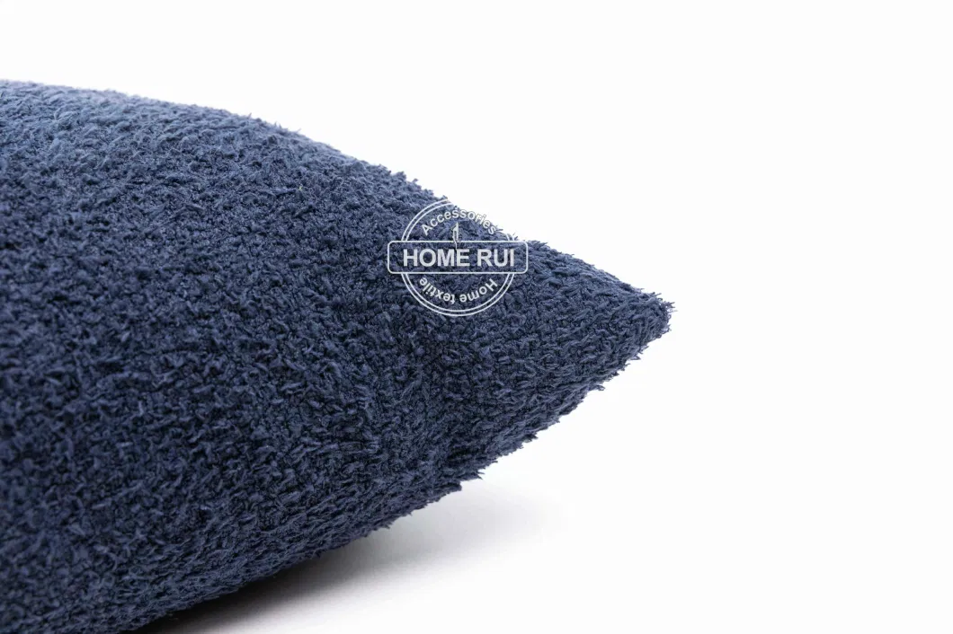 Wholesale Custom Pillow Home Textile D&eacute; Cor Luxurious Fluffy Solid Cushion for Living Room Sofa Bed Chair Couch Decorative Throw