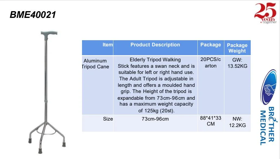 Silver Metal Brother Medical Standard Package Recessed Manhole Cover Crutches