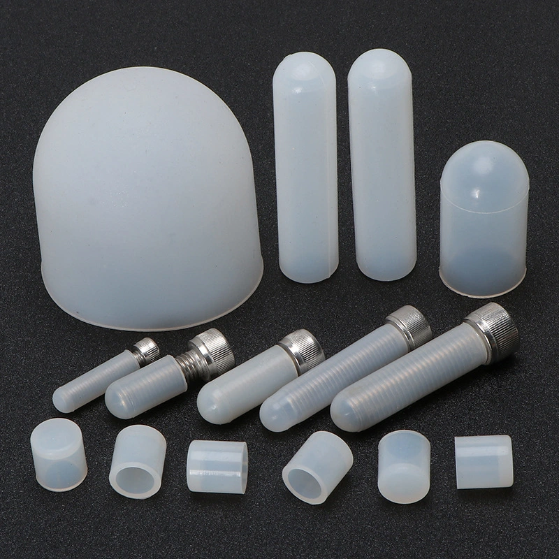 Silicone Rubber Caps Protective Tips Covers for End Protection Widely Used for Nuts Bolts Screw Metal Chair Legs Automotive