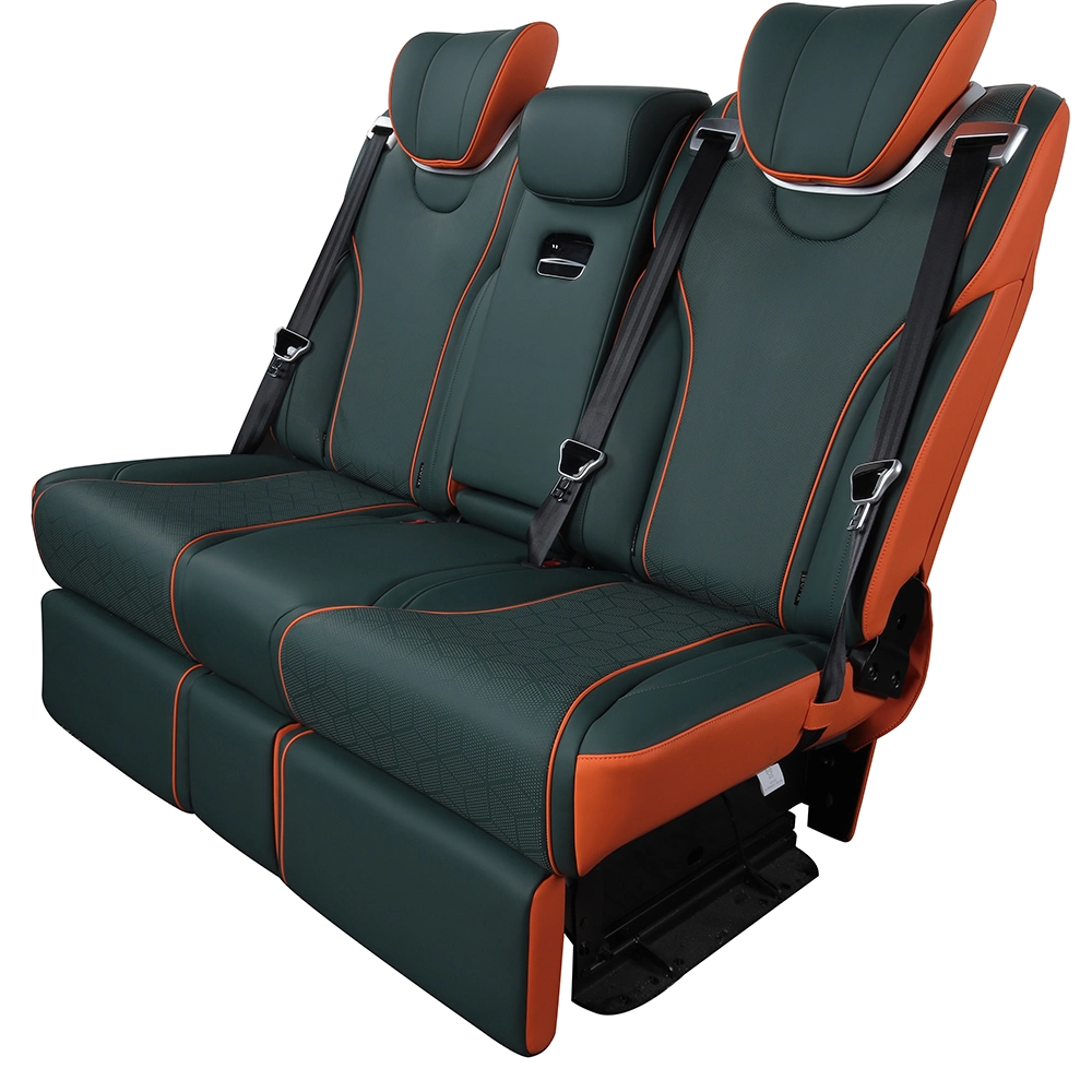 Business Car MPV Back Row Electric Massage Auto Seat Three-Seat Sofa for Benz Toyota Haice (XMSJ002)