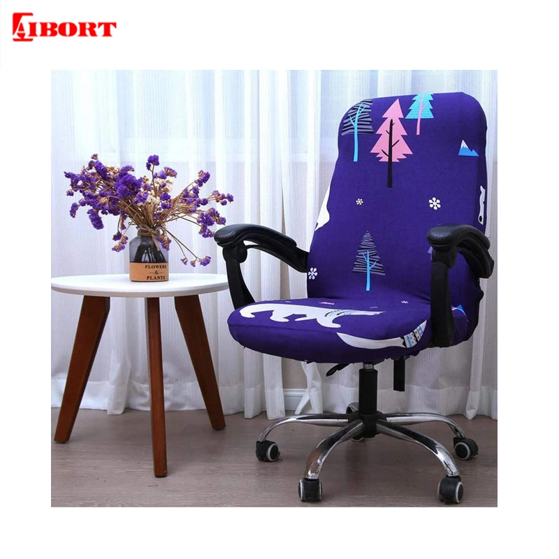 Aibort Household Modern Simple Cushion Elastic Integrated Office Chair Cover