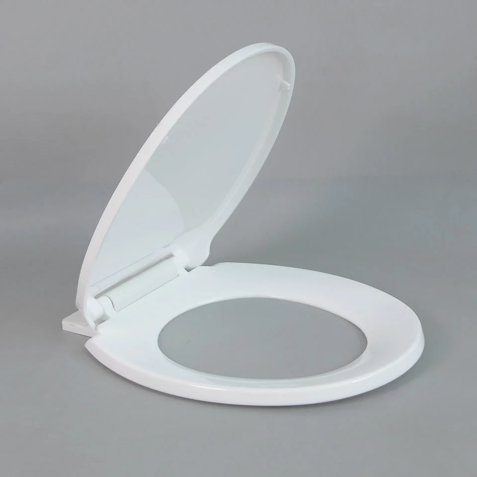 UK Market Round PP Soft Close Toilet Seat Cover Modern Design Toilet Lid