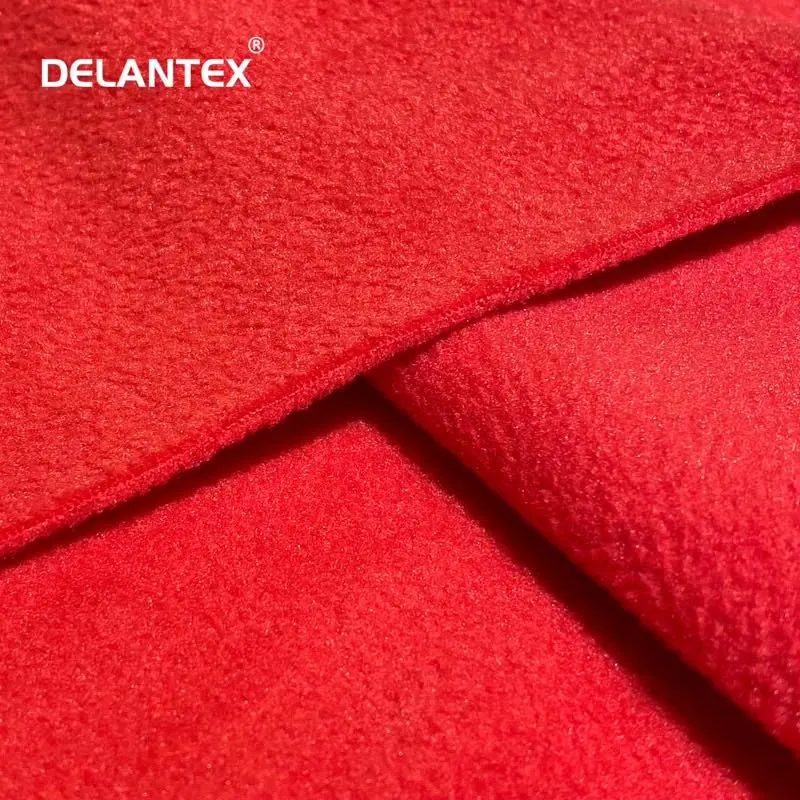 2 Sides Brushed DTY High Quality Micro Polar Fleece Fabric