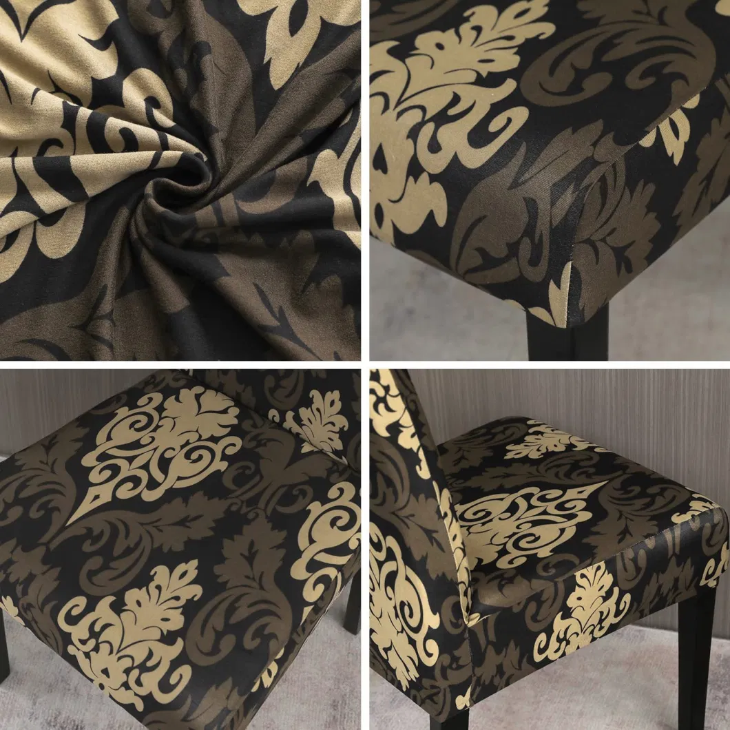 Digital Print Stretch Removable Washable Parsons Chair Slipcover Cover