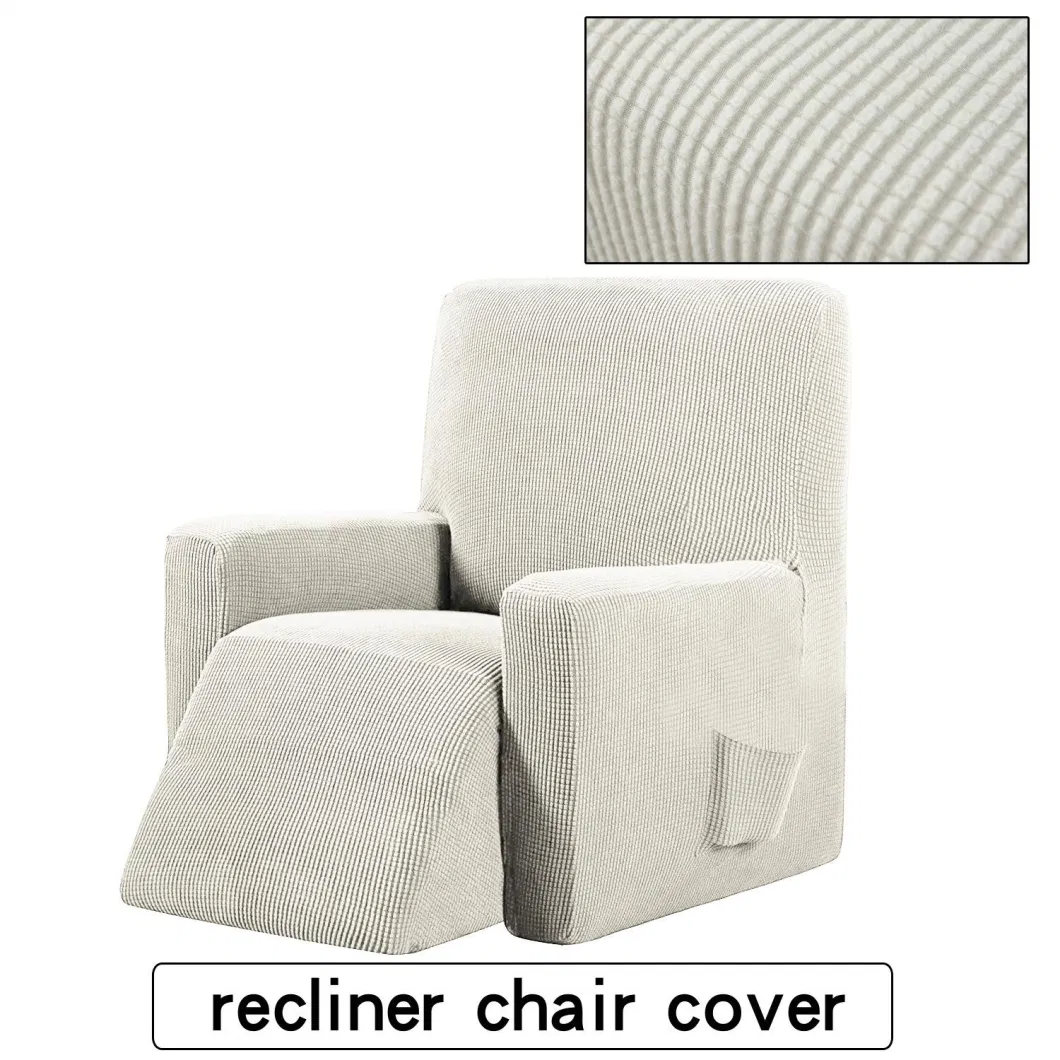 Fitted Non-Slip Slipcovers for Standard Large Recliner