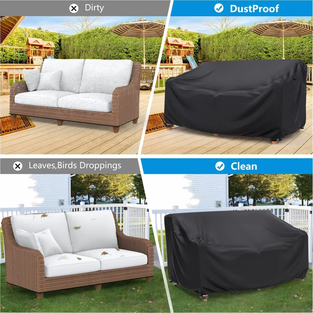 UV Resistant Waterproof Windproof Sofa Couch Garden Furniture Chair Dust Cover