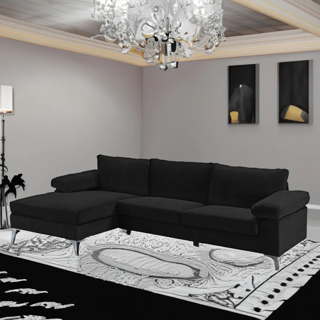 Huayang Customized Home Furniture Bedroom Set Recliner Living Room Upholstered Sectional Sofa