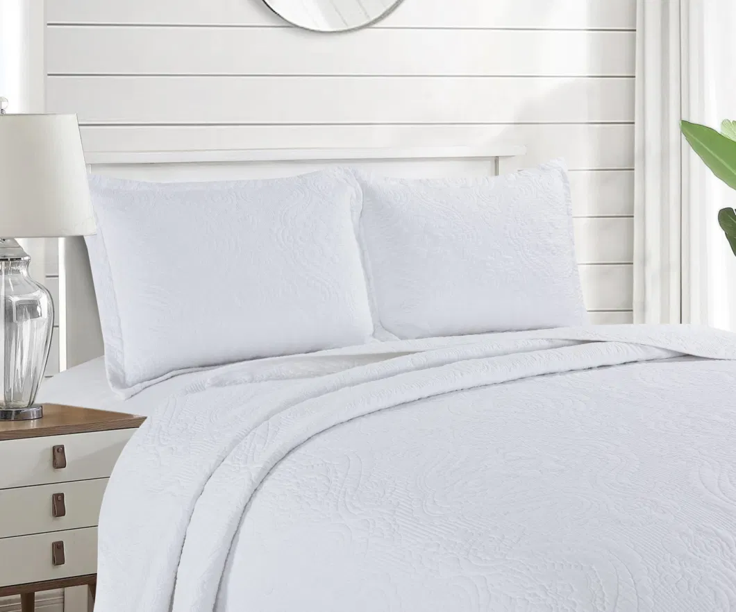 Machine Washable All- Season White Down Alternative Quilted Comforter Duvet Insert or Comforter Quilt for Queen Size