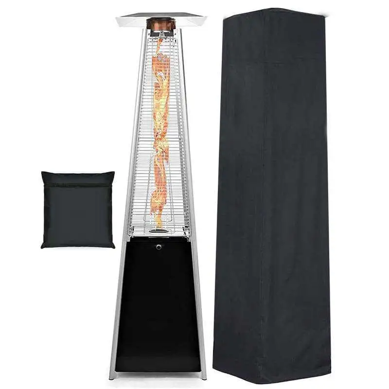 Dandelion 420d Heavy Duty Waterproof Outdoor Patio Heater Cover with Zipper