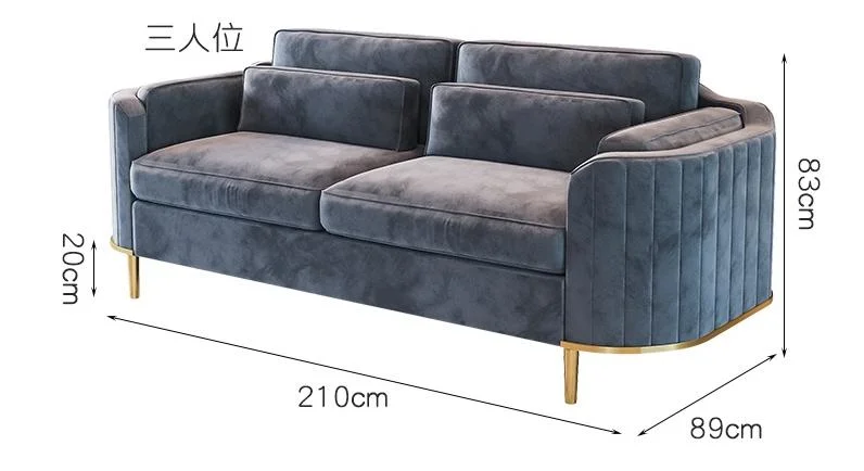 Wholesale China Manufacturer Living Room Furniture Washable L Shaped Single Seater Fabric Cover Sofa