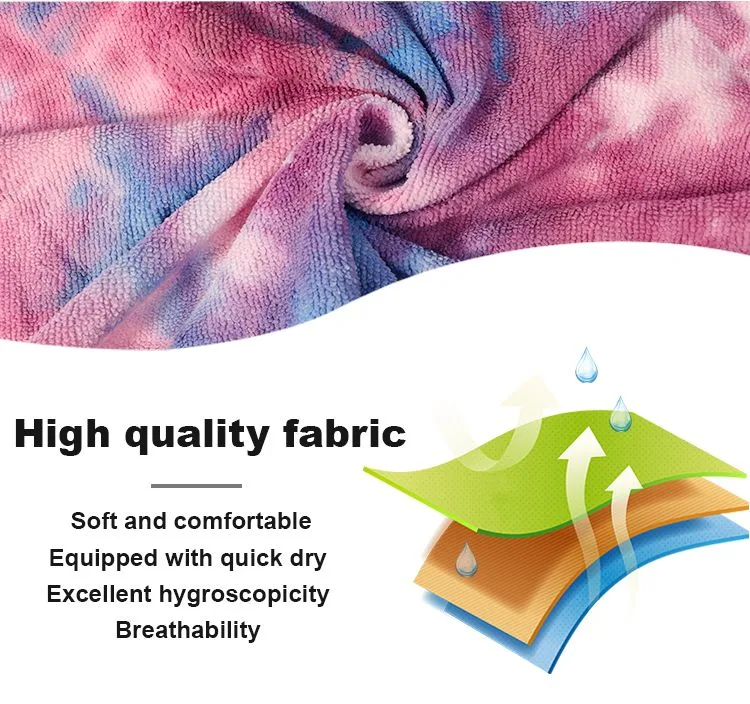 Extra Absorbent Fluffy Printed Microfiber Extra Large Lounger Cover with Pockets