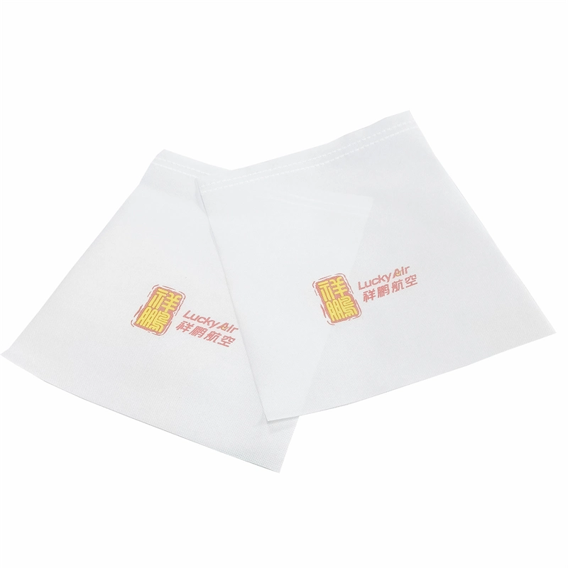 China Supplier High Strength Disposable Airplane Headrest Cover Nonwoven Fabric Headrest Cover