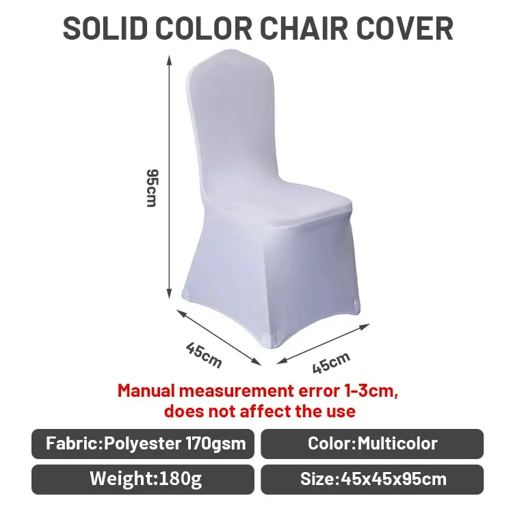 Black Cover Chairs Party Wedding Event Banquet Spandex Chair Covers Slipcovers Dinning Chair Cover for Wedding