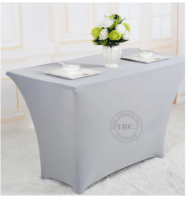 Big Deal and High Quality Spandex Cocktail Table Cloth for Wedding