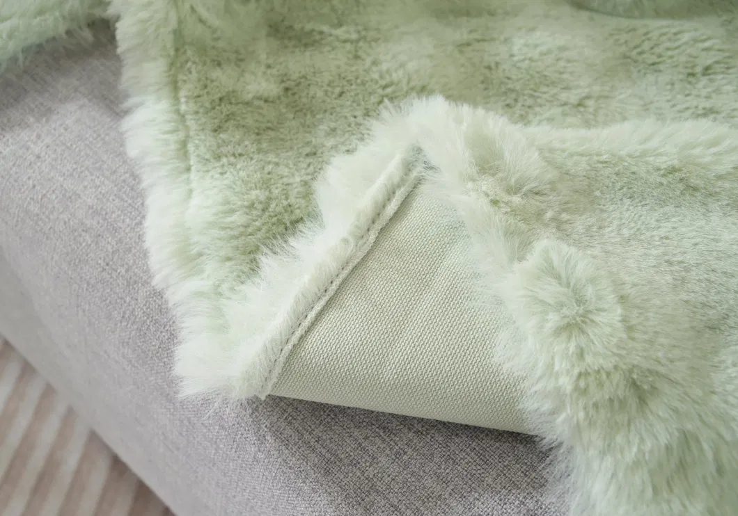 Soft Faux Fur Throw Blanket Sofa Cover