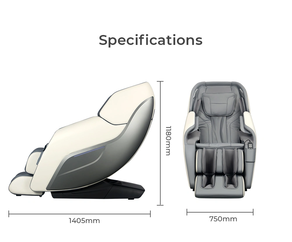 Cheap Multi Zero-Gravity Positions Thai Stretch Body Scan LED Light Massage Chair OEM