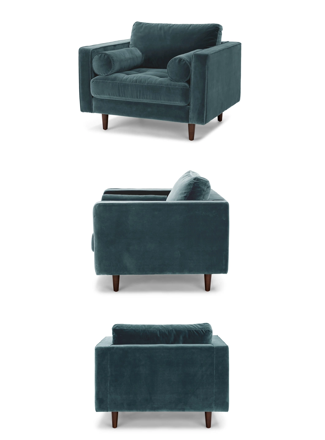MID Century Modern Furniture Armchair Cozy Lounge Chair