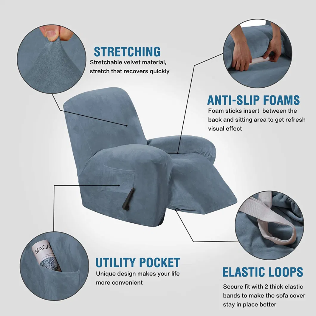 Stretch Recliner Slipcovers Recliner Chair Cover Sofa Furniture