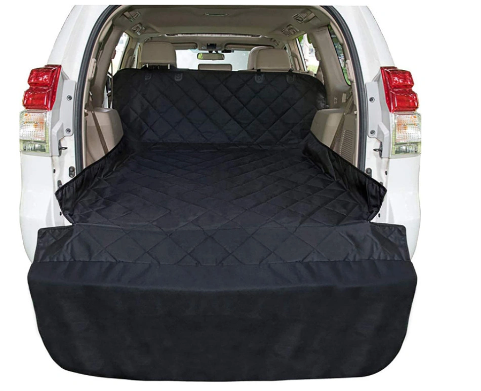 Waterproof Polyester SUV Boot Liner Heavy Duty Adjustable Pet Seat Cover Cargo Car Cover for Dog