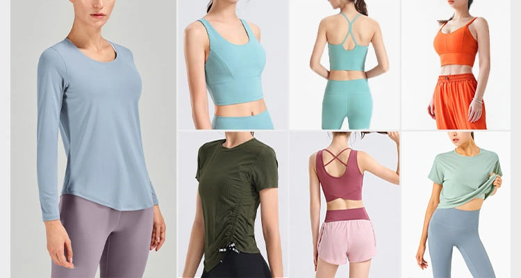 2023 Loose Solid Color Long Sleeve Top Women V-Neck Slim Running T-Shirt Sports Tops Cover-UPS Female