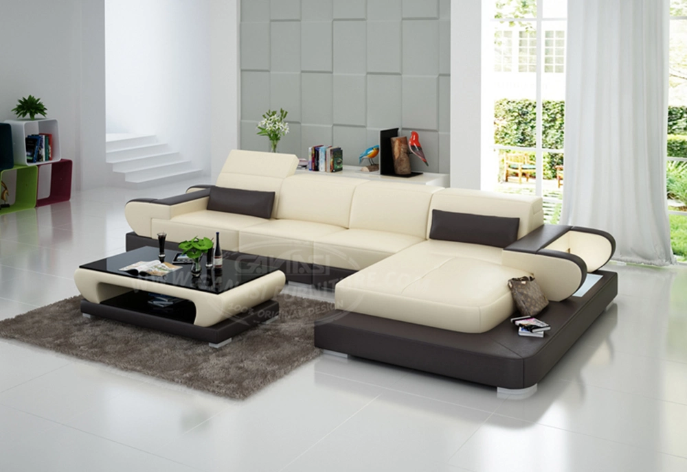 Stylish Minimalist Nordic Living Room Corner Sofa G8002C