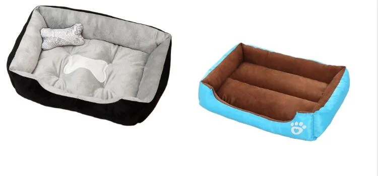 Puppy Sofa Bottom Warm Soft Wool Dog Waterproof Bed House