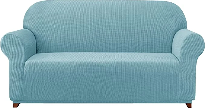 Stretch 1 Piece Sofa Cover with Jacquard Fabric