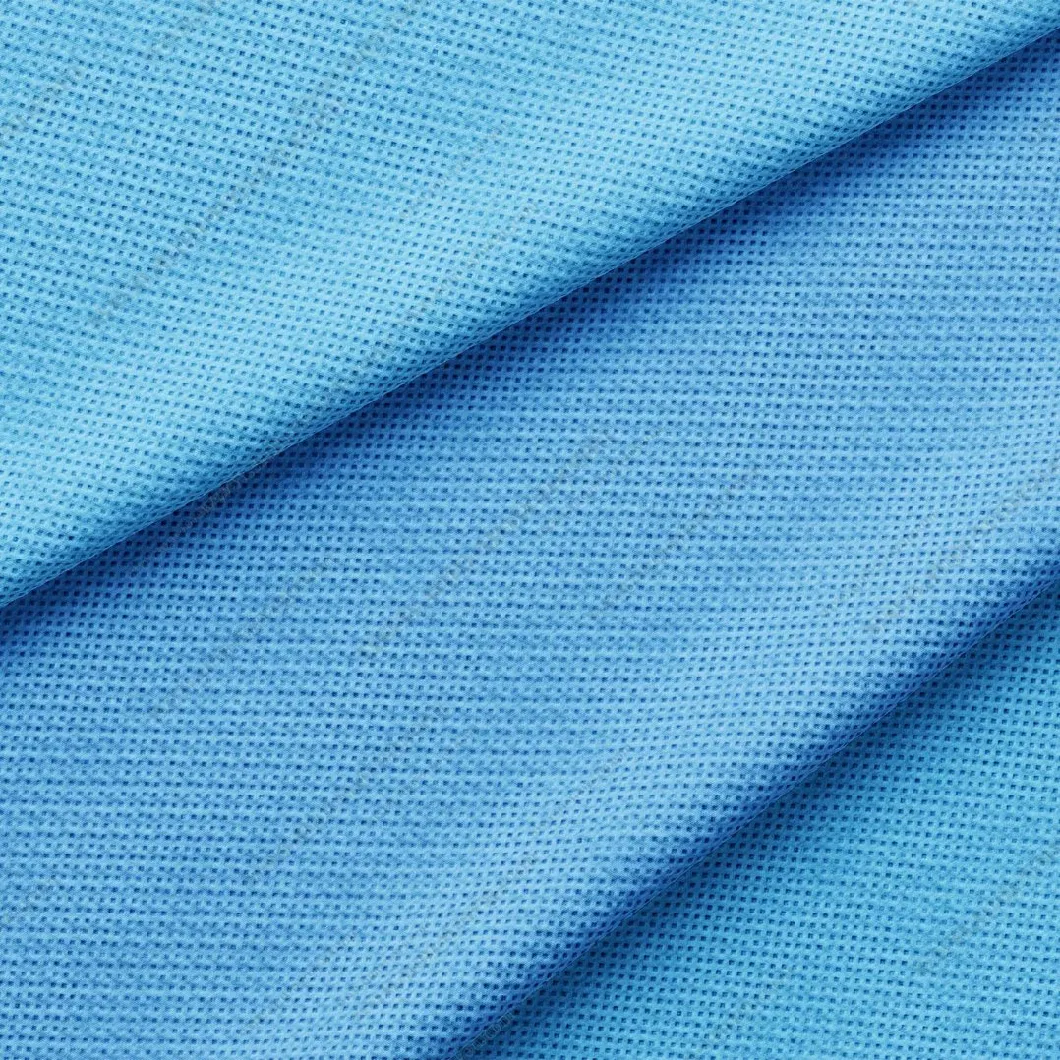 Sky Blue Biodegradable PP Nonwoven Cloth